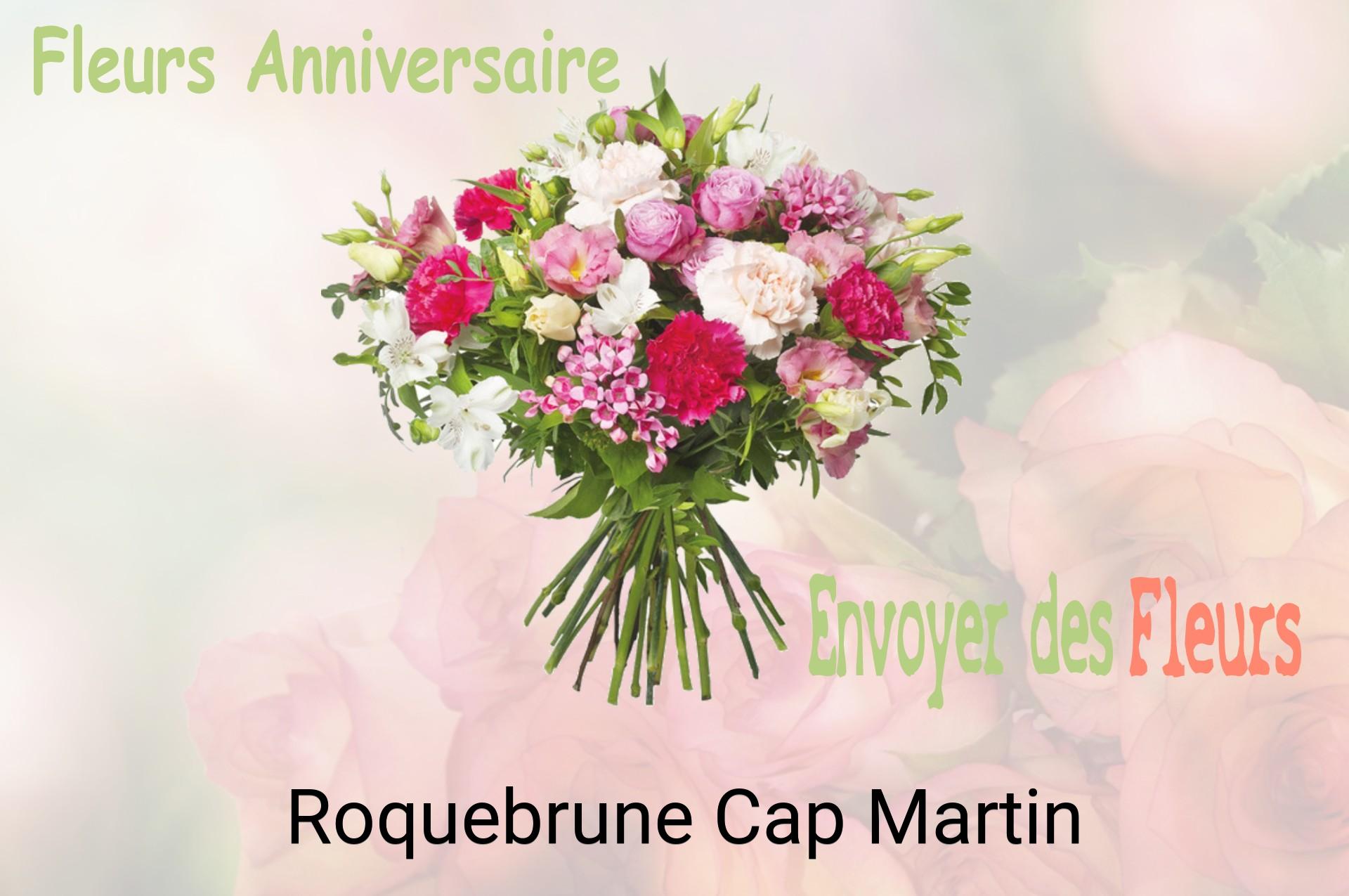 Bouquet de fleurs d’anniversaire livré à Roquebrune-Cap-Martin