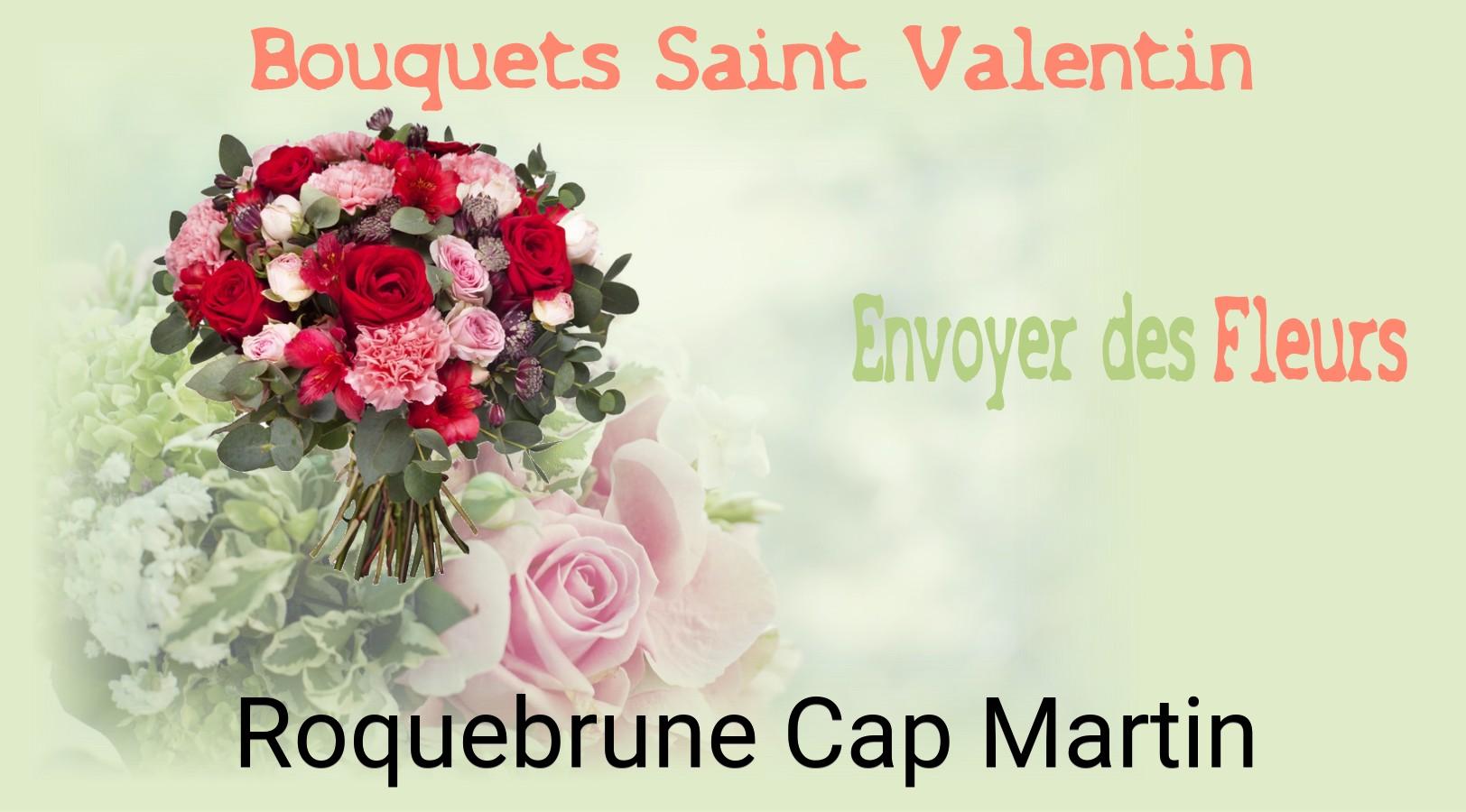Roses de Saint-Valentin livrées à Roquebrune-Cap-Martin